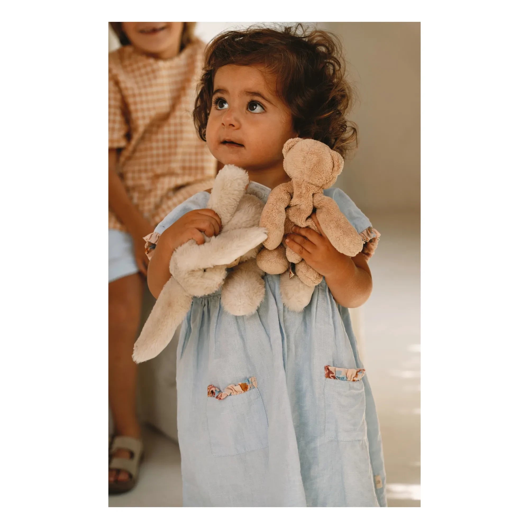 Lilinoa - Marie Lin besticktes Kleid | Hellblau