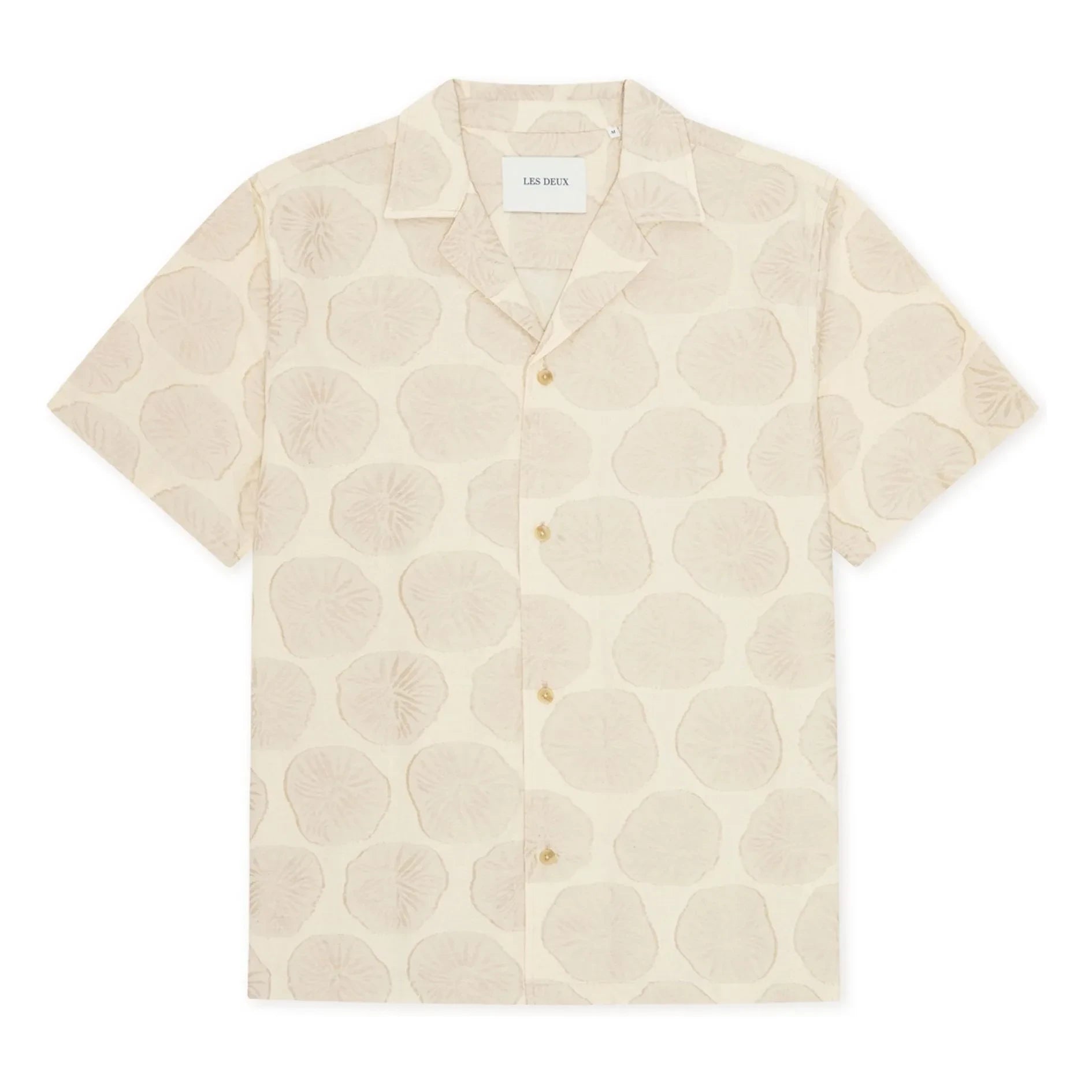 Les Deux - Dahlia Jacquard Hemd | Beige