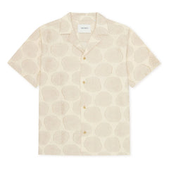 Les Deux - Dahlia Jacquard Hemd | Beige