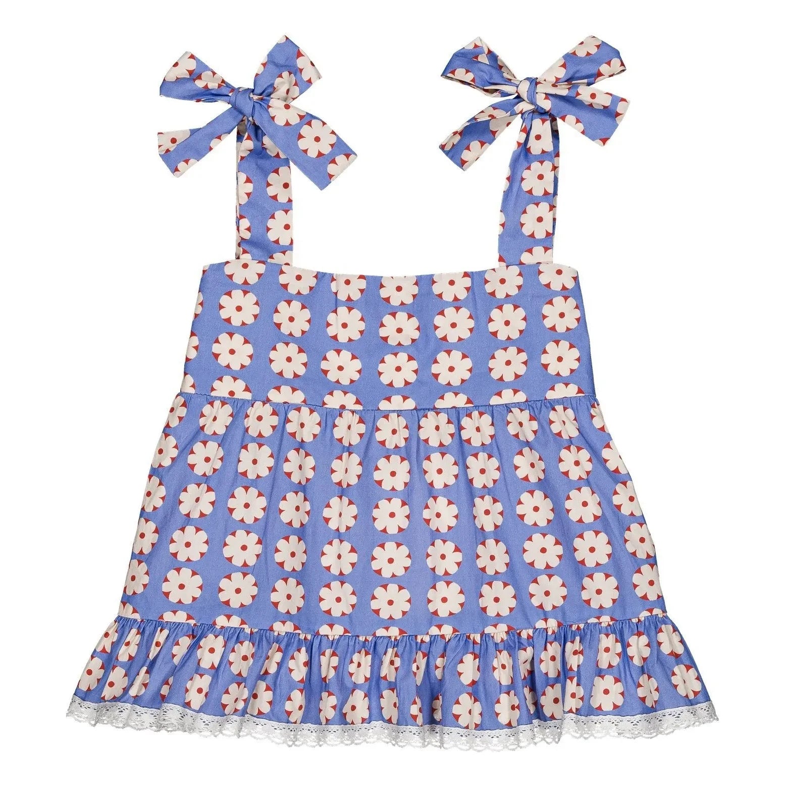 Hallo Simone – Top Lucie Fleuri | Blau