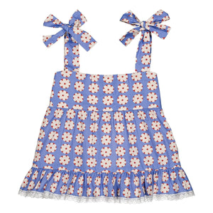 Hallo Simone – Top Lucie Fleuri | Blau