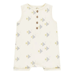 Rylee + Cru - Davis Overall-Shorts | Elfenbein