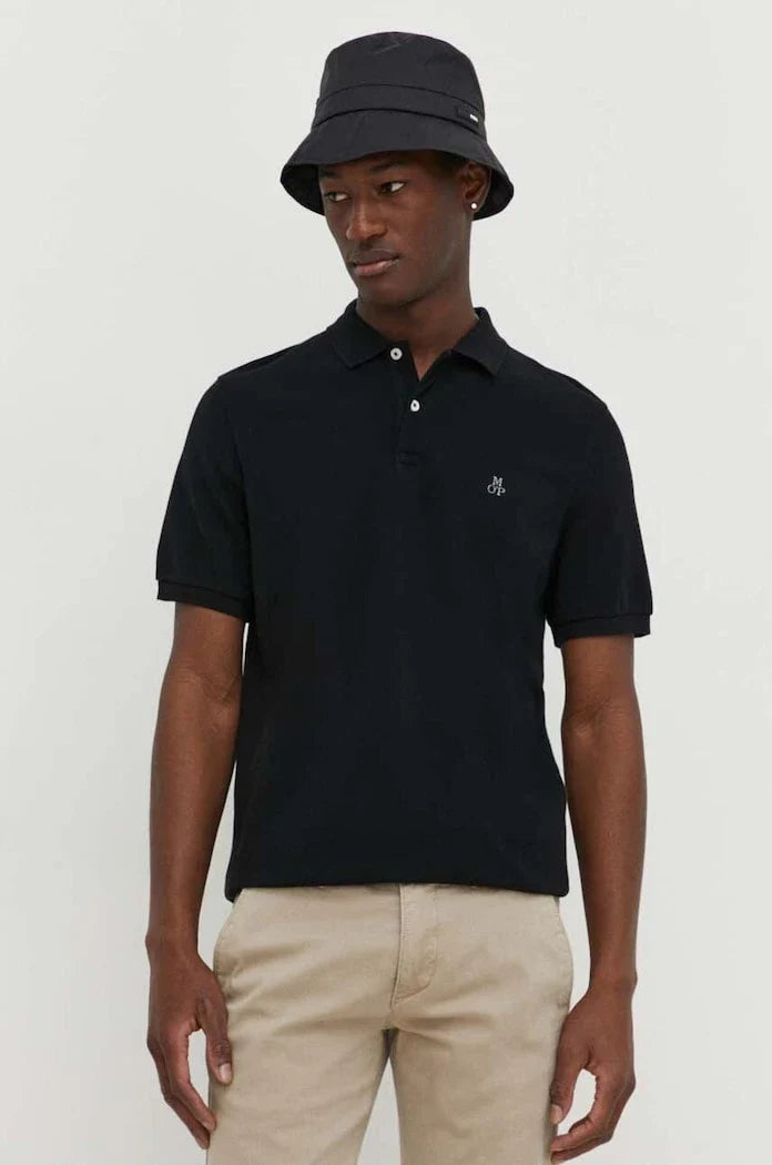 Marc O'Polo T-Shirt mit Kragen aus Baumwolle