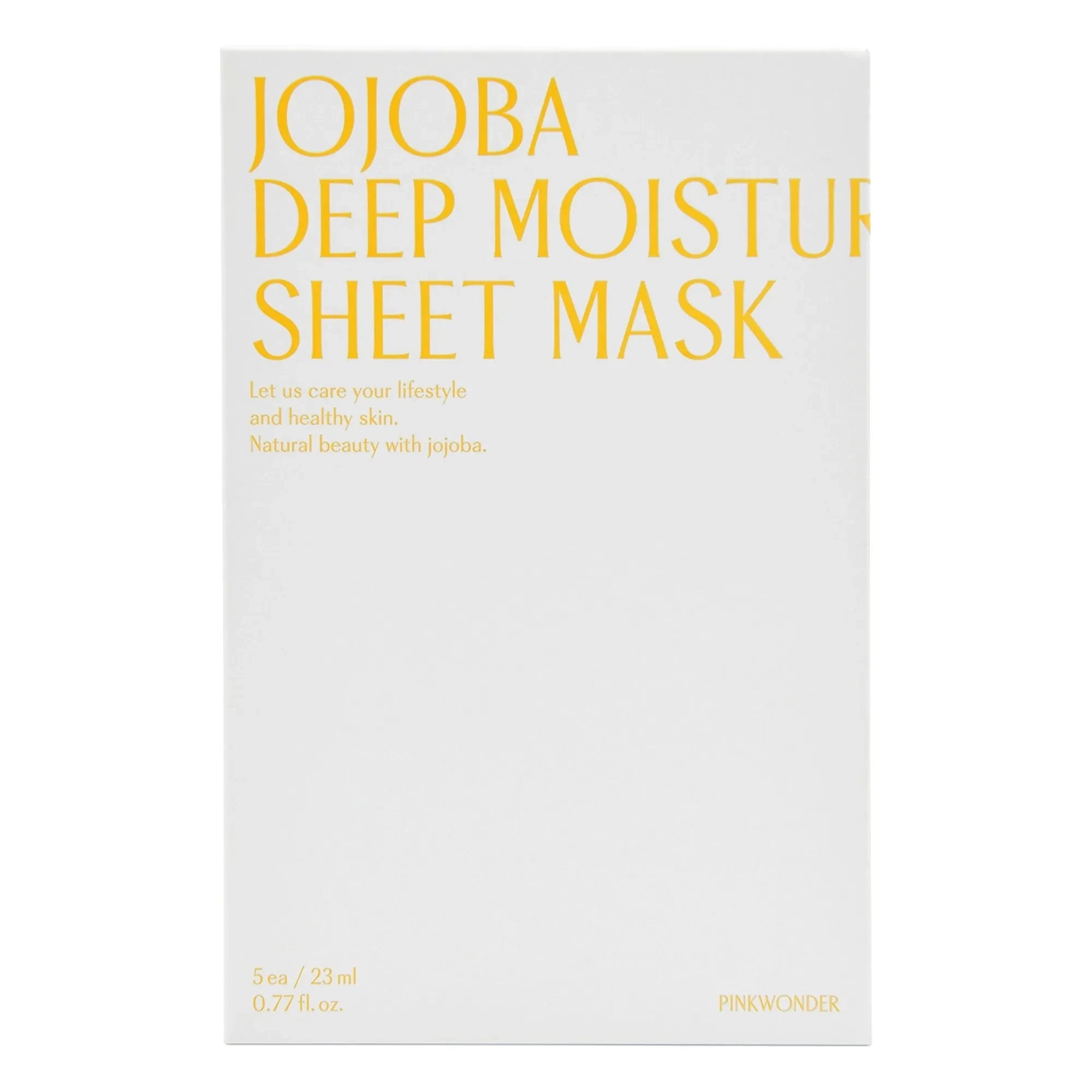 PINKWONDER - Feuchtigkeitsspendende Masken mit Jojoba-Extrakt - 5er Set