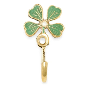 Doing Goods - Lucky Clover Messing-Garderobenhaken | Gold