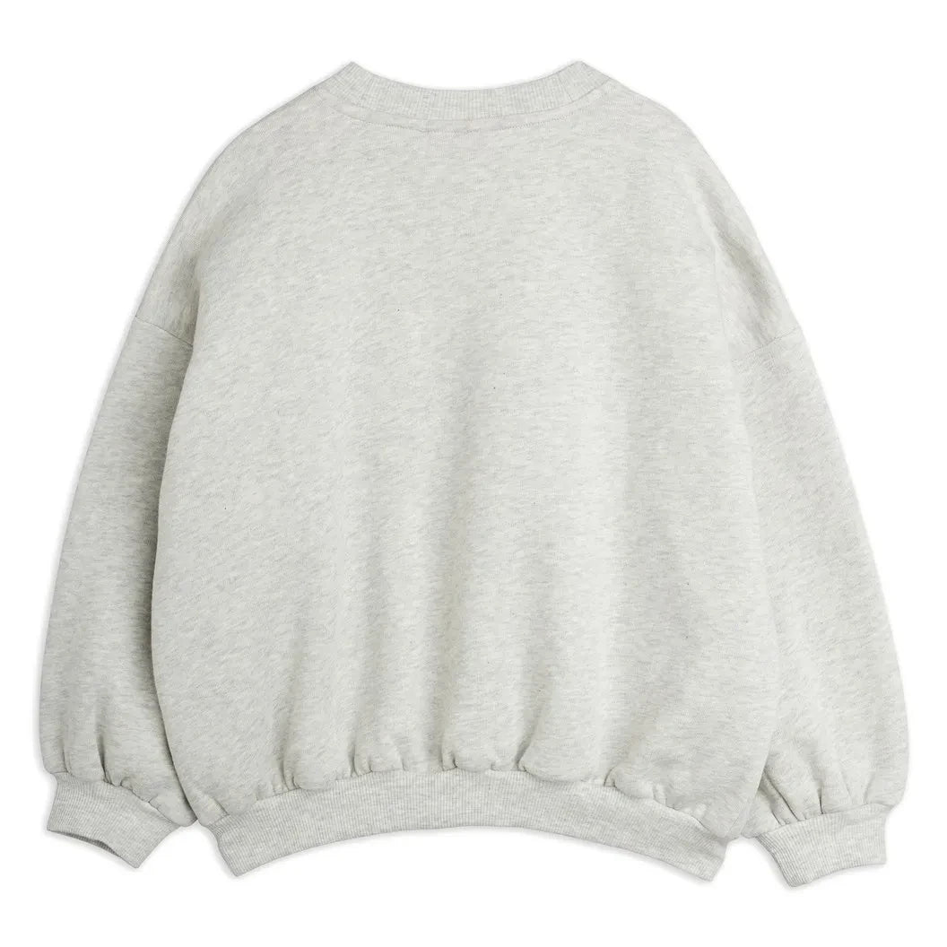 Mini Rodini - Organik Pamuk Mouse Sweat | Heather Grey