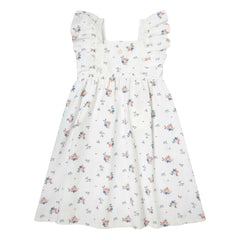 Tocoto Vintage - Blumenkleid | Weiß