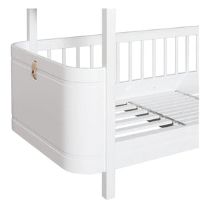 Oliver Furniture - Mini+ Alçak Ranza Yatağı | Beyaz