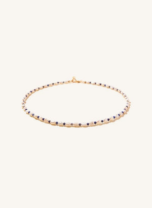 Camille Colette Studio - Auri Lapis Lazuli Halskette | Blau