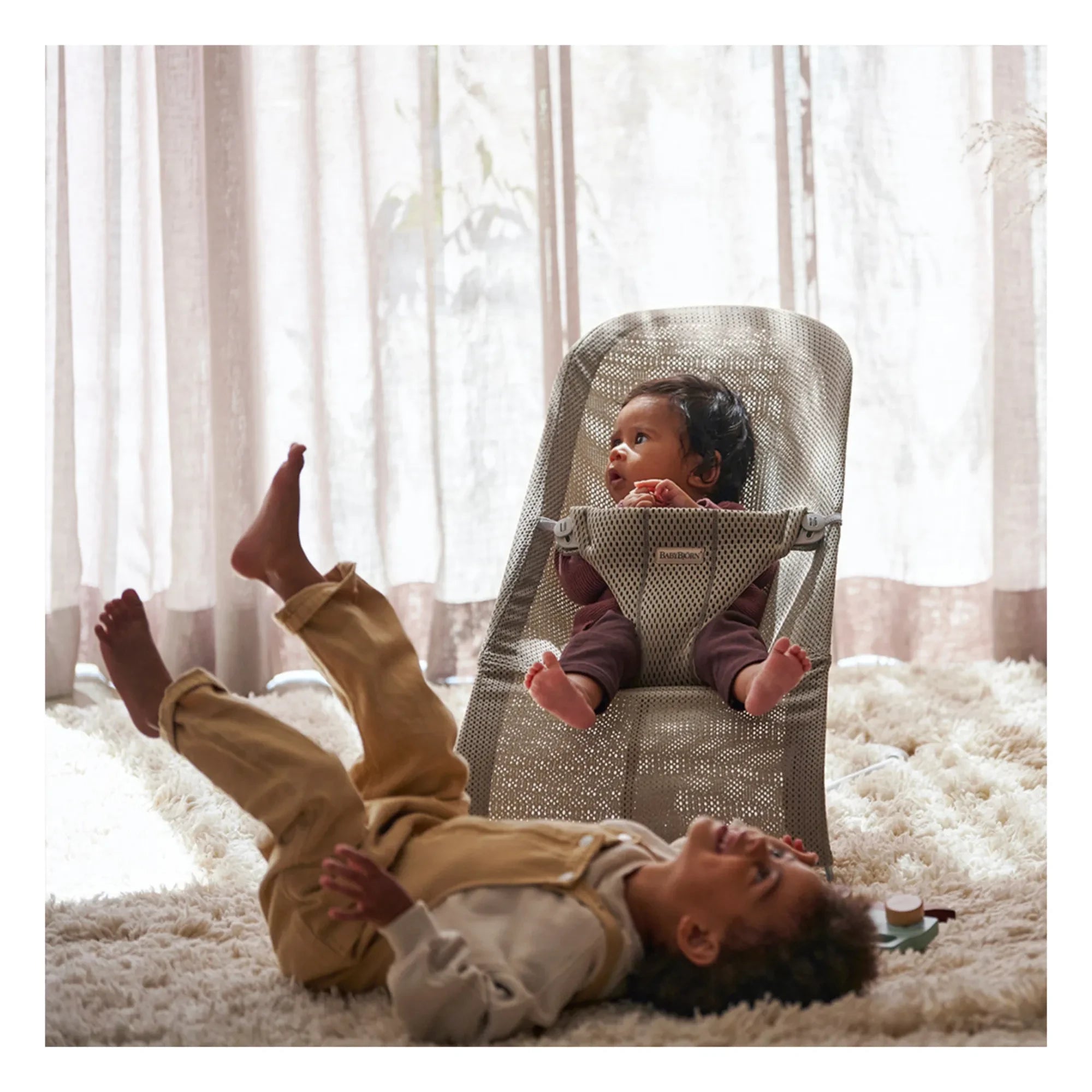 BabyBjörn - Bliss Mesh Wippe | Beige