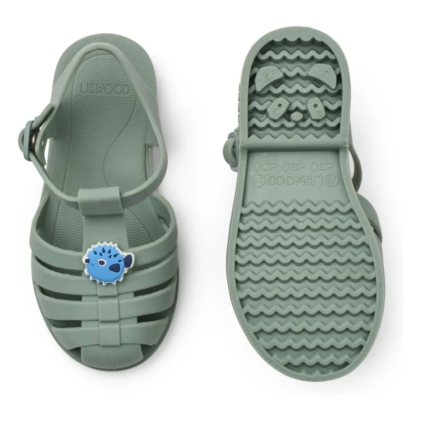 Liewood - Bre Charms Poisson-Globe Sandalen | Khaki