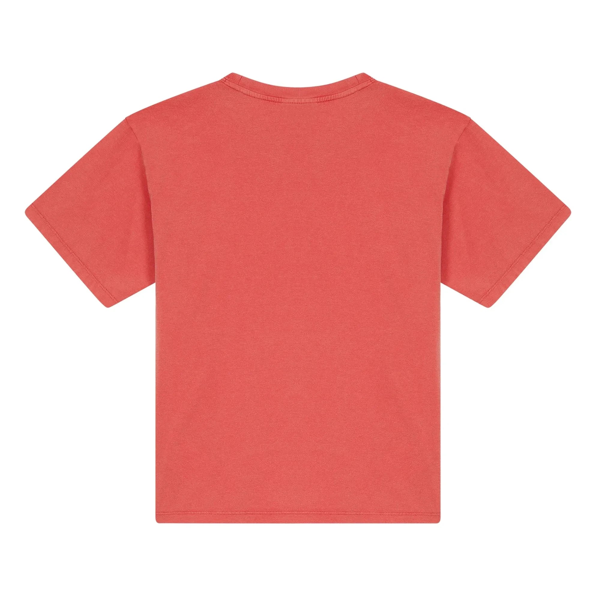 Smallable Kid - Nils Bio-Baumwoll-T-Shirt | Dunkelrot
