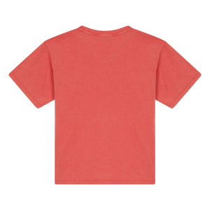 Smallable Kid - Nils Bio-Baumwoll-T-Shirt | Dunkelrot