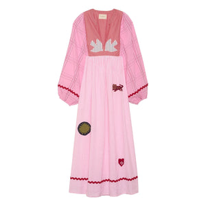 SISSEL EDELBO - Gaia Kleid | Pink