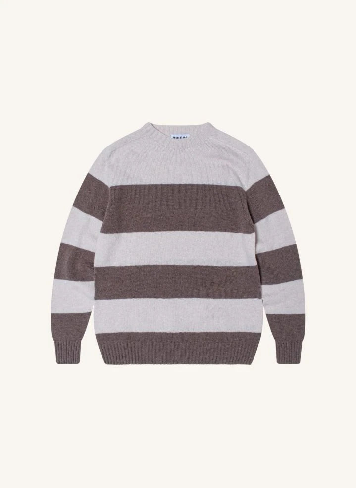 Origin Knitwear - Nahtloser Wollpullover | Lila
