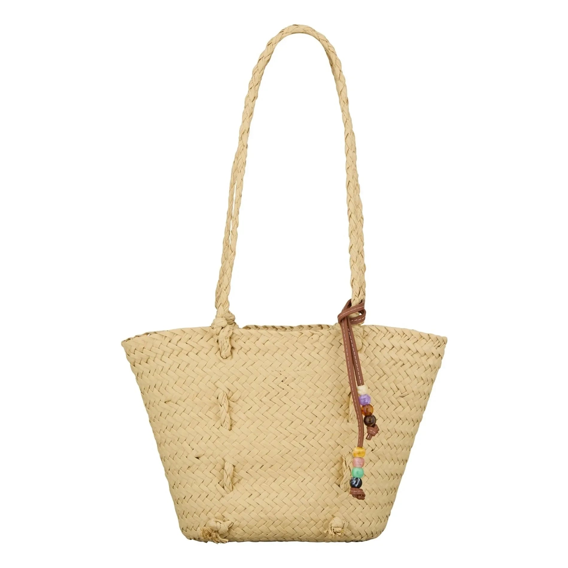 Becksöndergaard - Kleine Strohtasche Adina | Beige