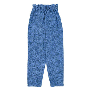 Sisters Department – Baumwoll-Leopardenhose | Blau