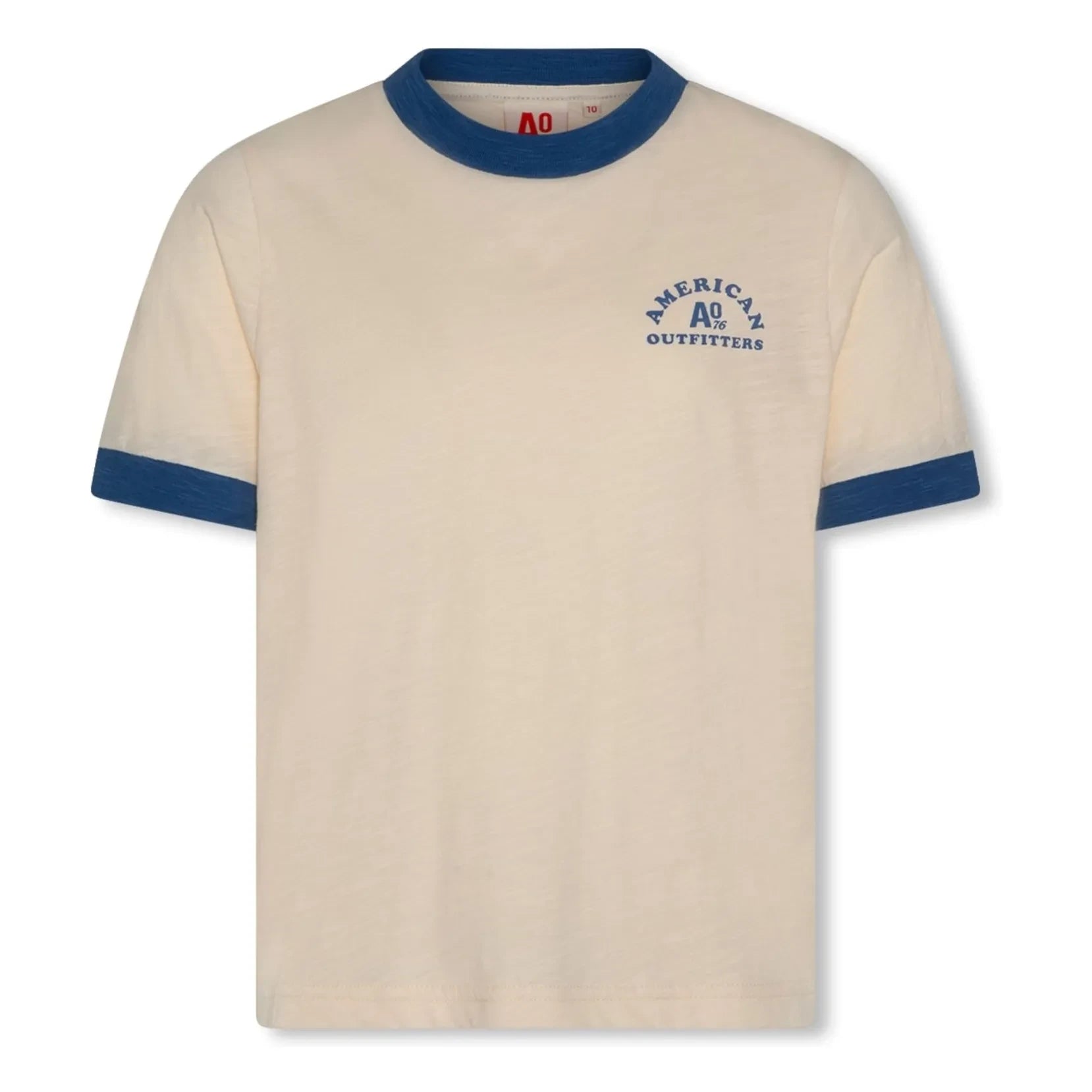 AO76 - Bix T-Shirt Recycling-Baumwolle | Ecru
