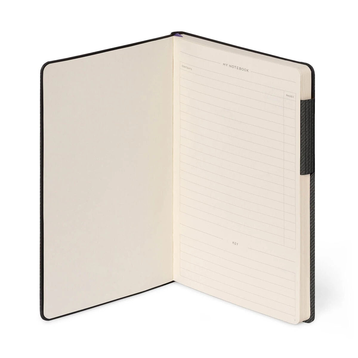 Legami - Boş Sayfalı Defter, Monokrom Yumuşak Kapak - Derin Grafit - Benim Defterim