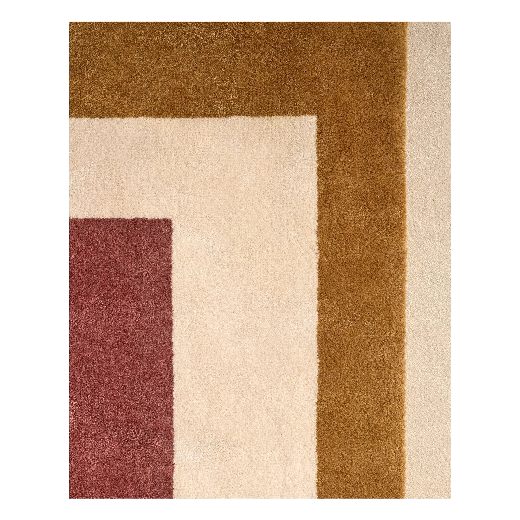 Maison Sarah Lavoine - Wollteppich Sequence | Ocker