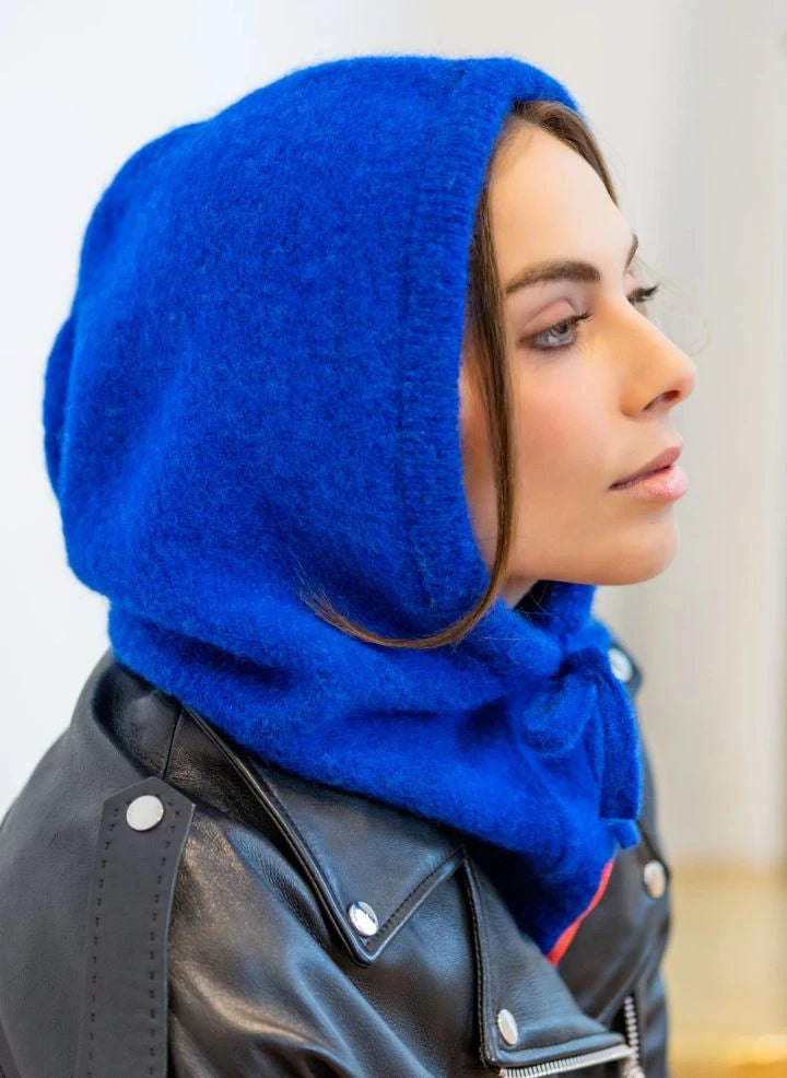 K'puche - Kim Alpaka Kapuze Hoodie | Königsblau