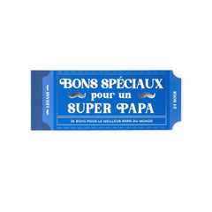 Legami - Kitap 24 Vouchers Dad - French - Gift Vouchers