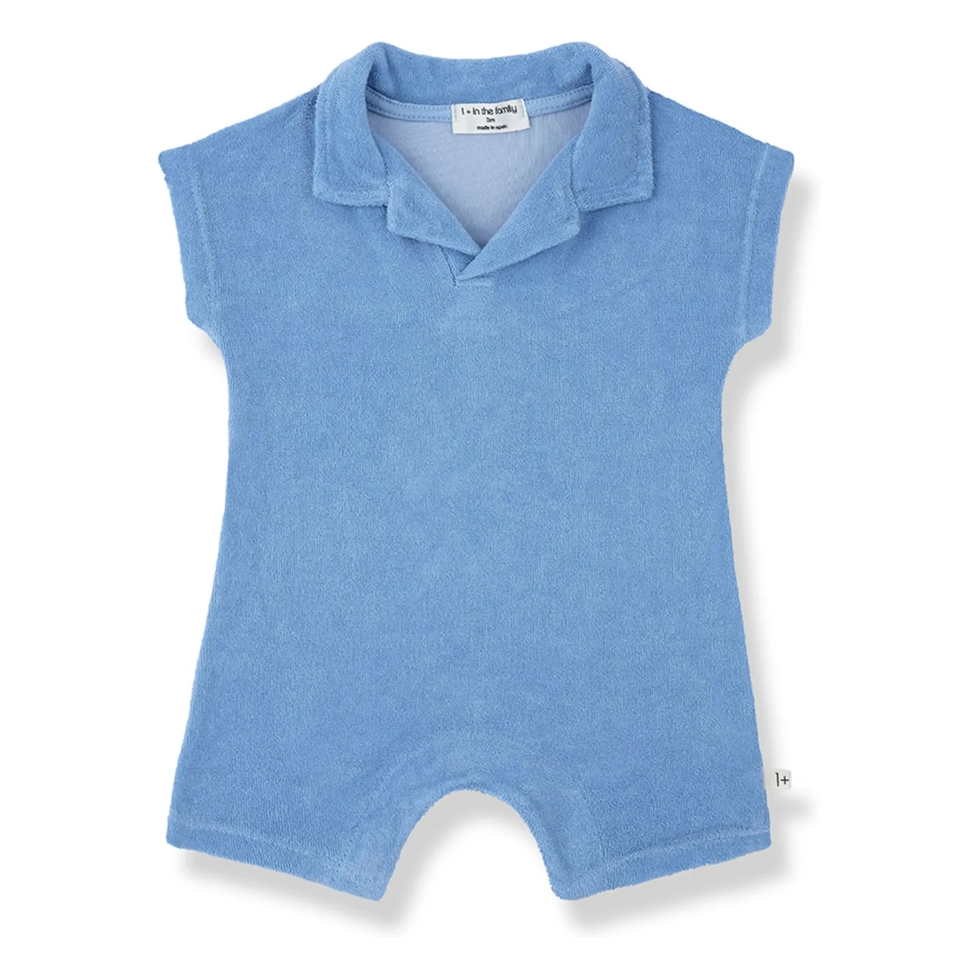 1+ in the family - Combishort Alaro Frottee | Hellblau