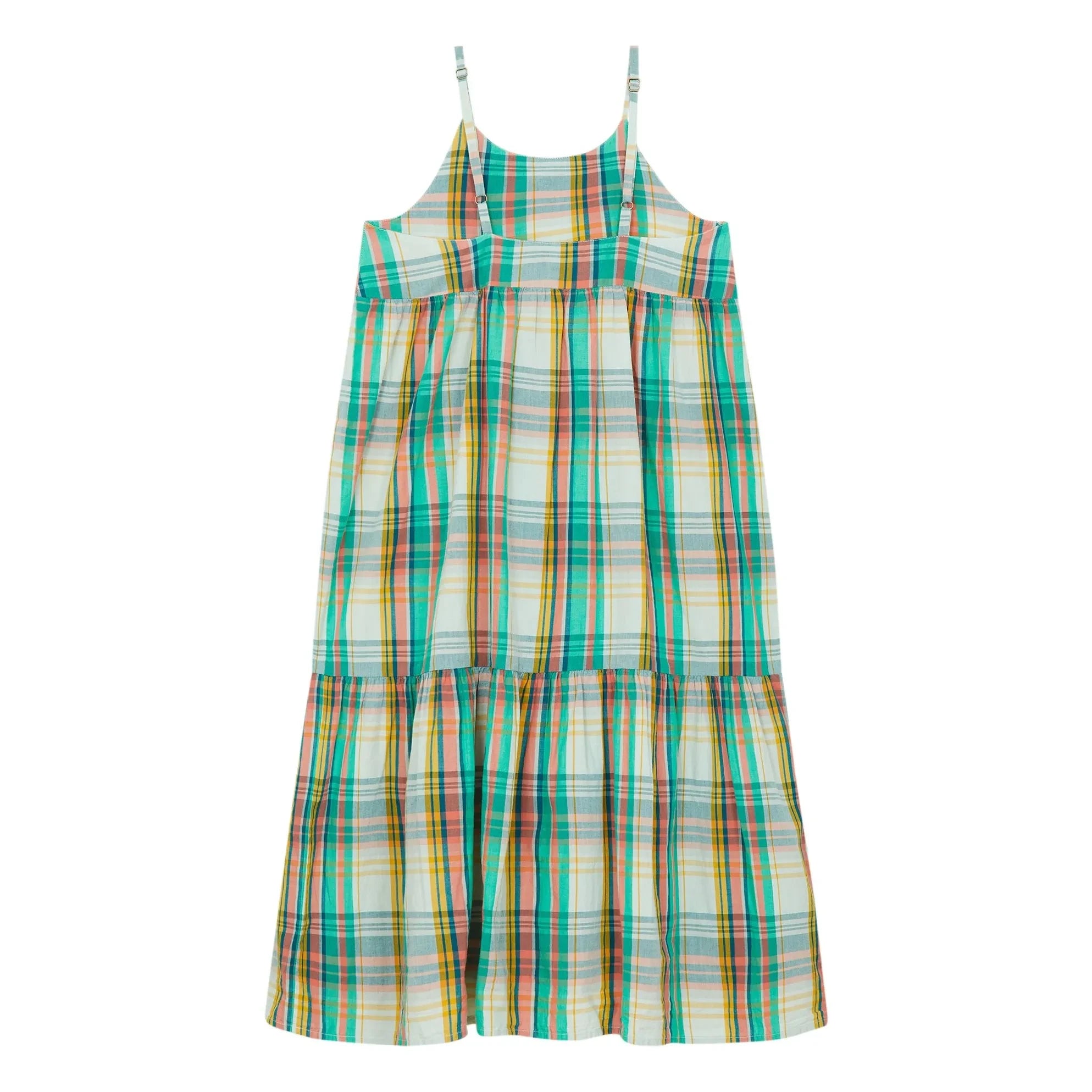 Hundred Pieces - Kleid Sanda Kariert | Pfirsich