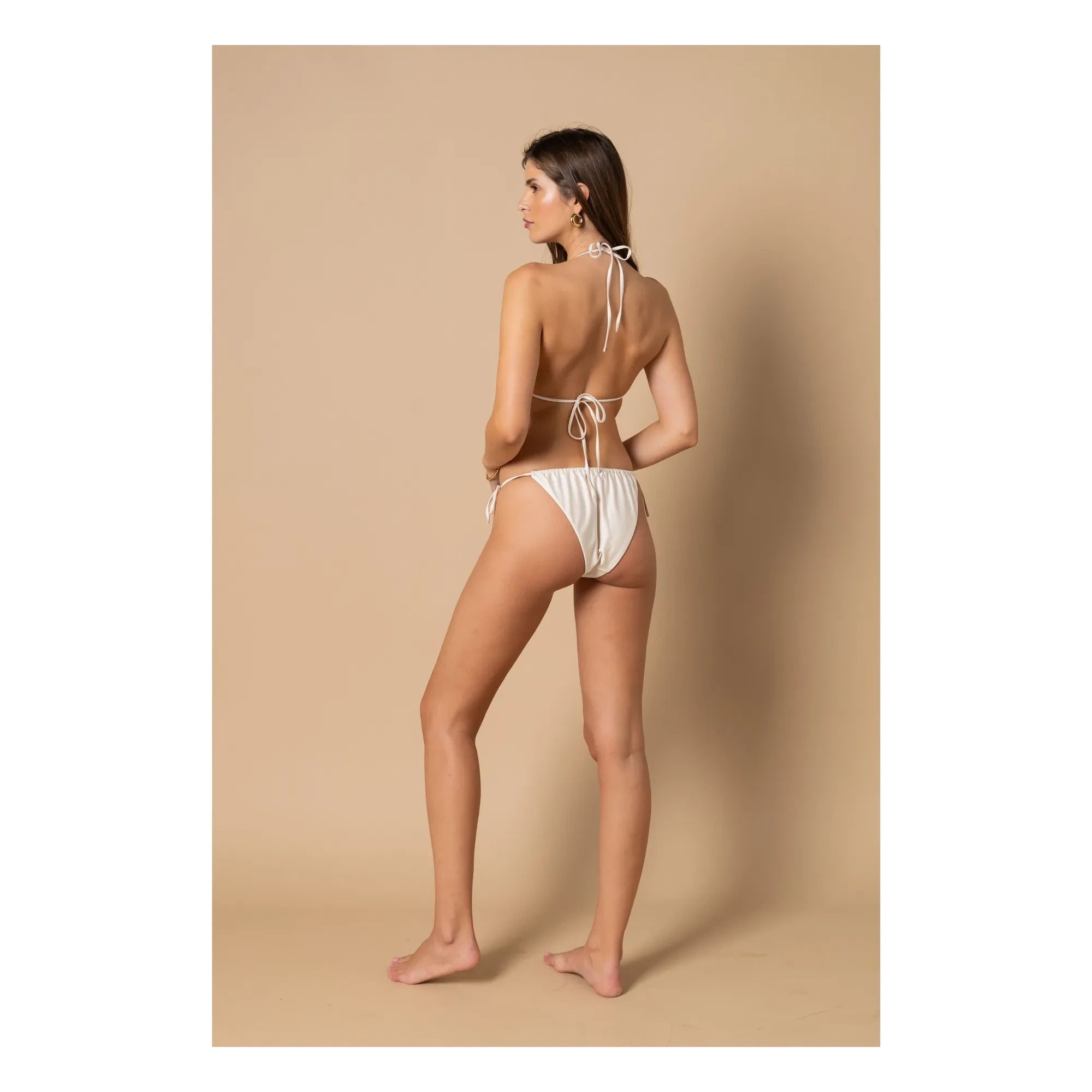 Alma Deia - Triangle Bikini Oberteil Jenny | Cremeweiß