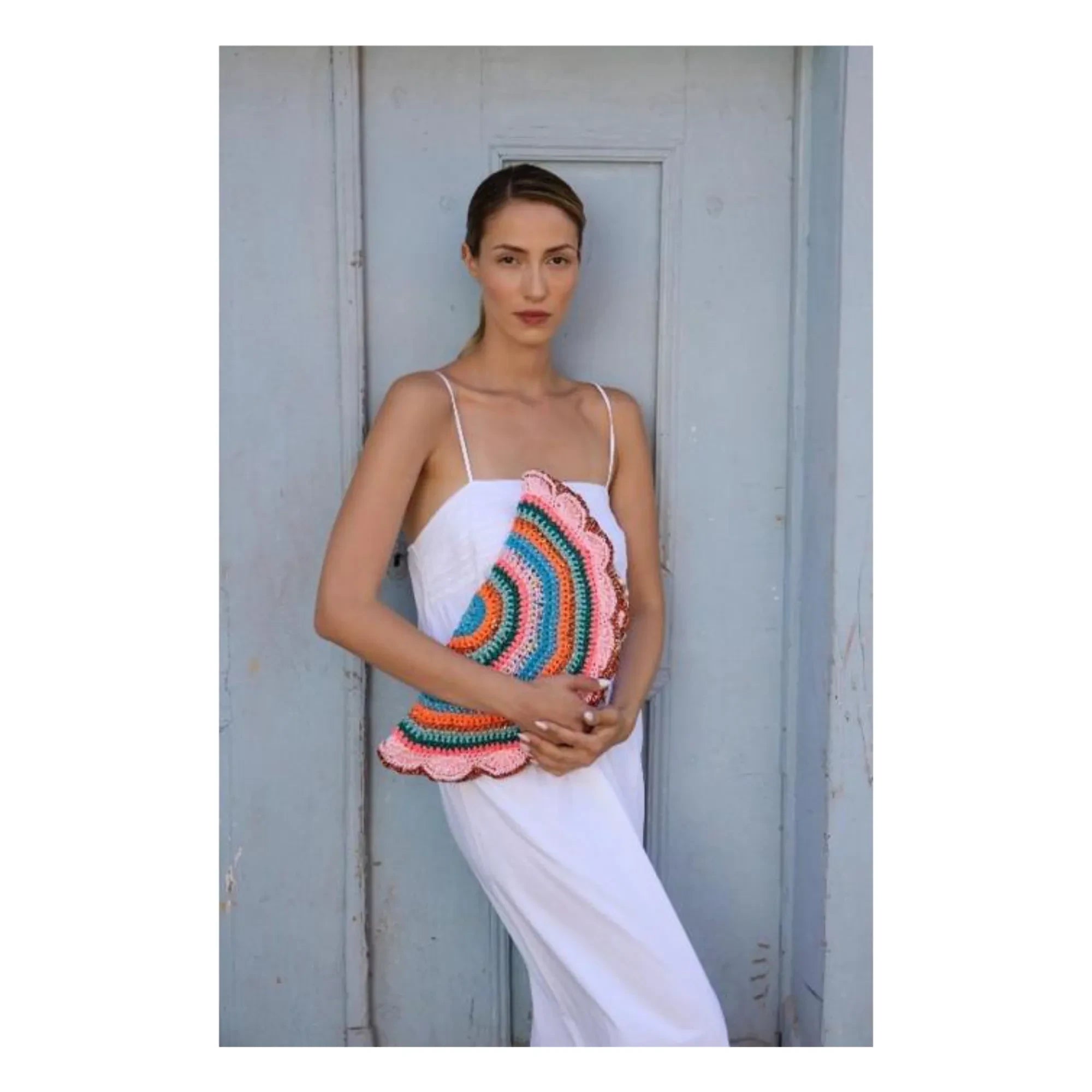 Nadia Dafri - Ebru Büyük Clutch | Rosa