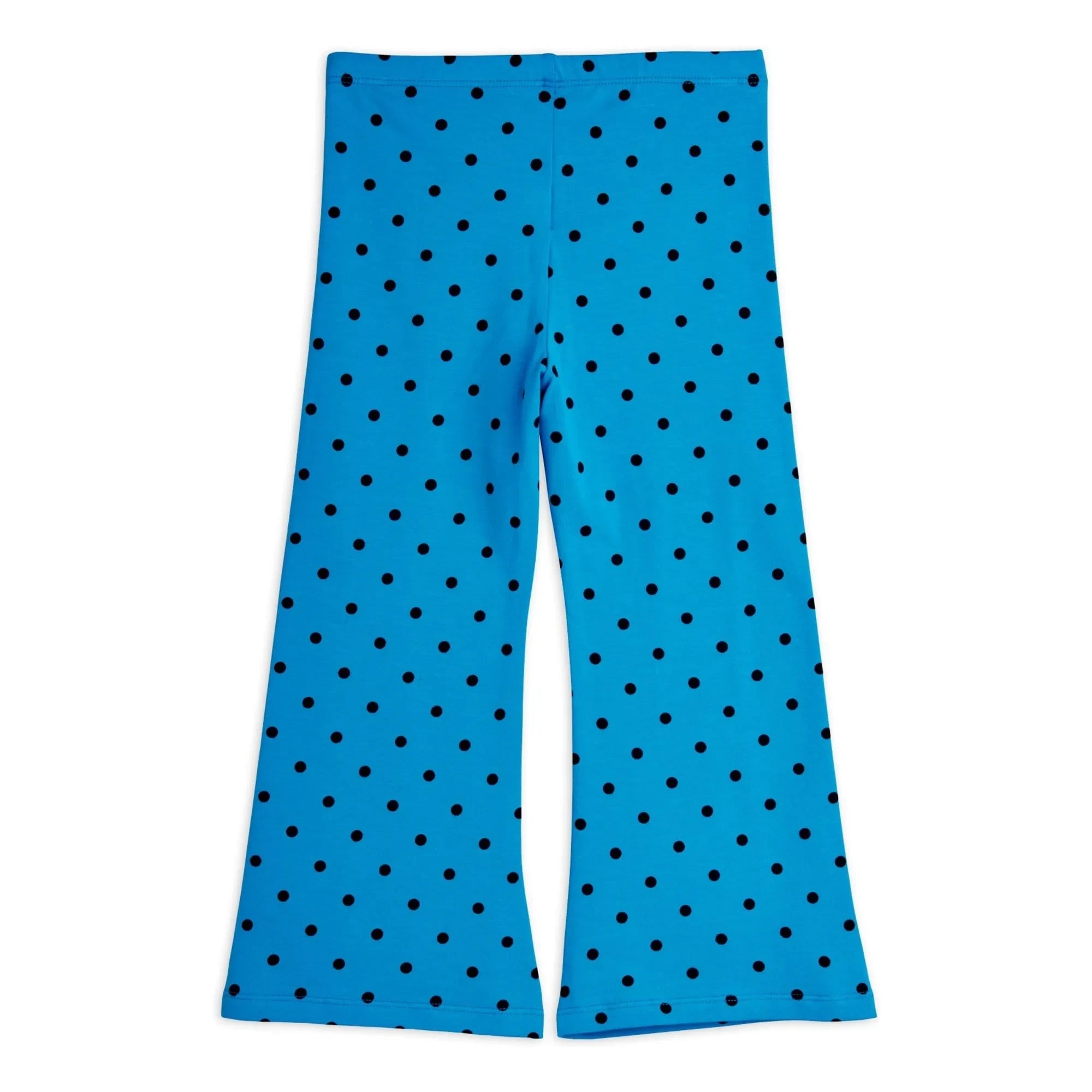 Mini Rodini - Bio-Baumwoll-Flare-Hose | Azurblau