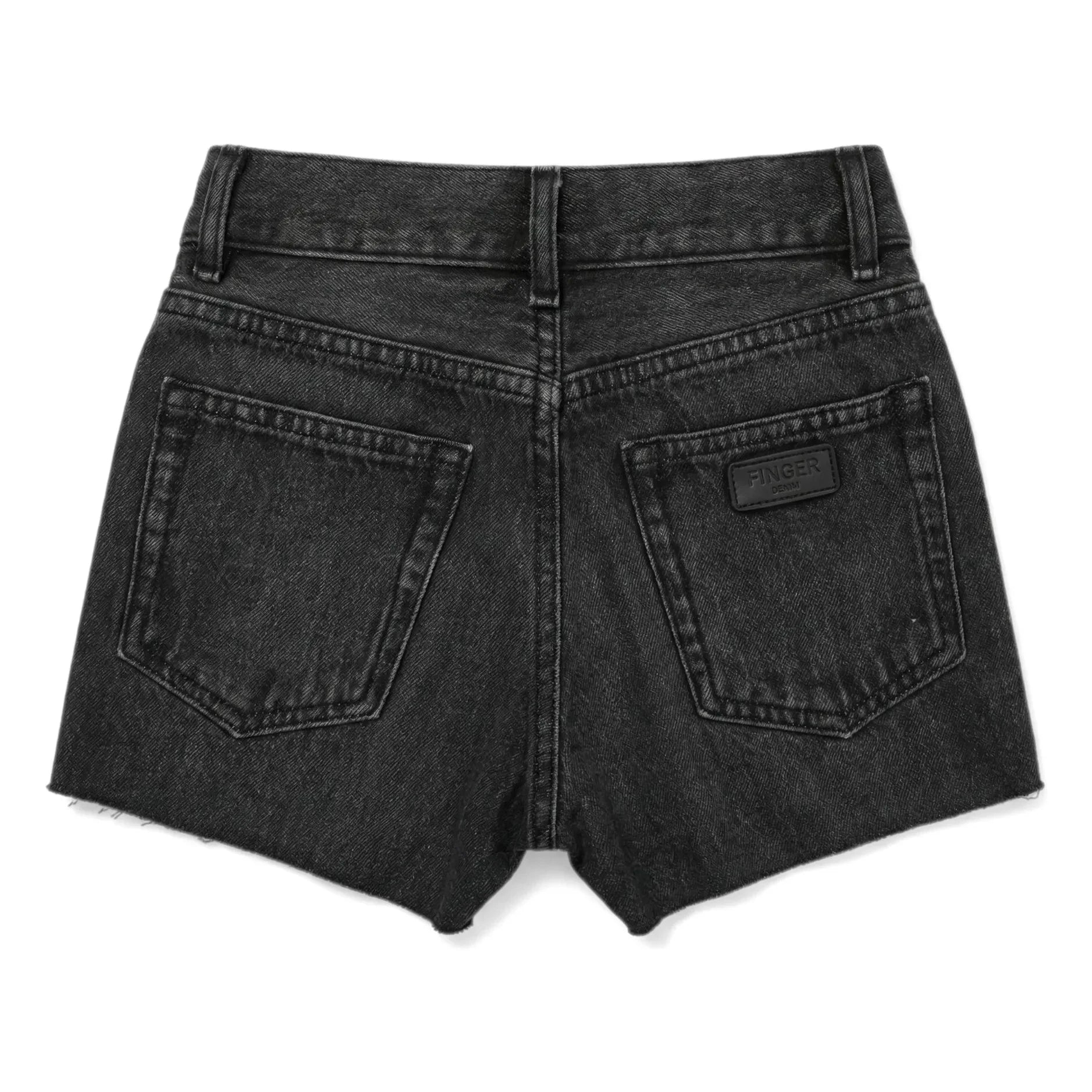 Finger in the nose – Jeans-Eva-Shorts | Jeansgrau