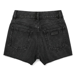 Finger in the nose – Jeans-Eva-Shorts | Jeansgrau