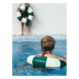 Petites Pommes - Olivia Aufblasbarer Schwimmring | Dunkelgrün