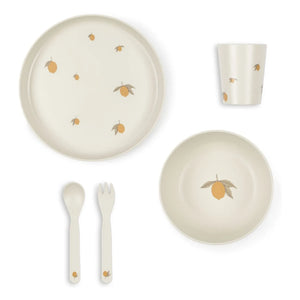 Konges Sløjd - Zitronen-Essgeschirr-Set | Beige