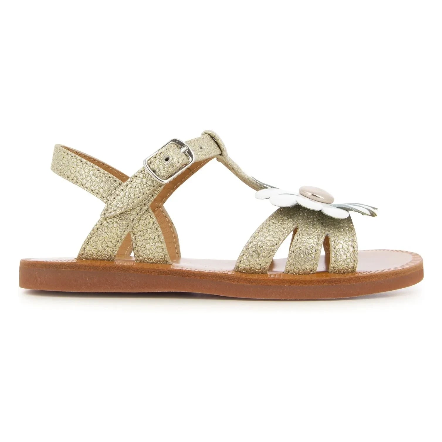 Pom d'Api - Plagette Big Flo Sandalen | Gold