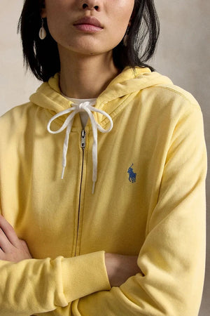 Polo Ralph Lauren Kadın Kapüşonlu Fermuarlı Pamuklu Sweatshirt