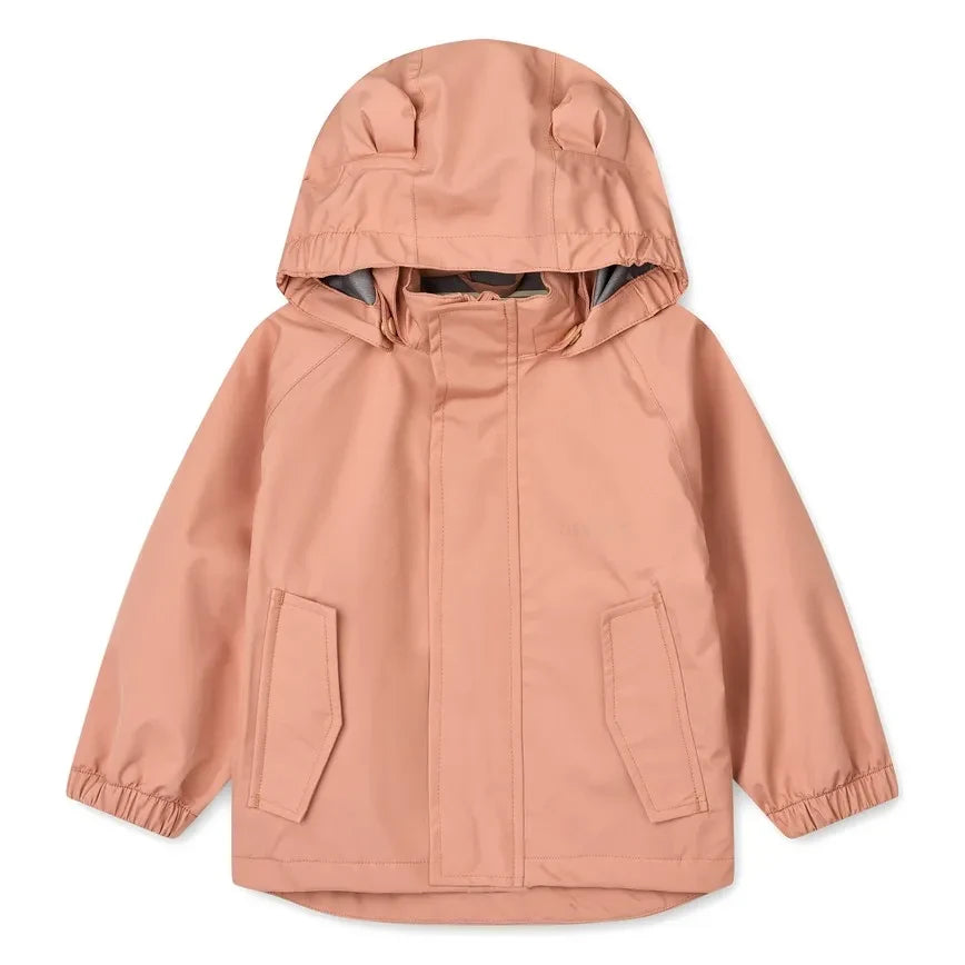 Liewood - Manu Colorblock Regen-Set aus recycelten Fasern | Rosa