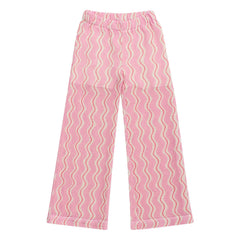 Maison Mangostan - Wellige Häkelhose | Rosa