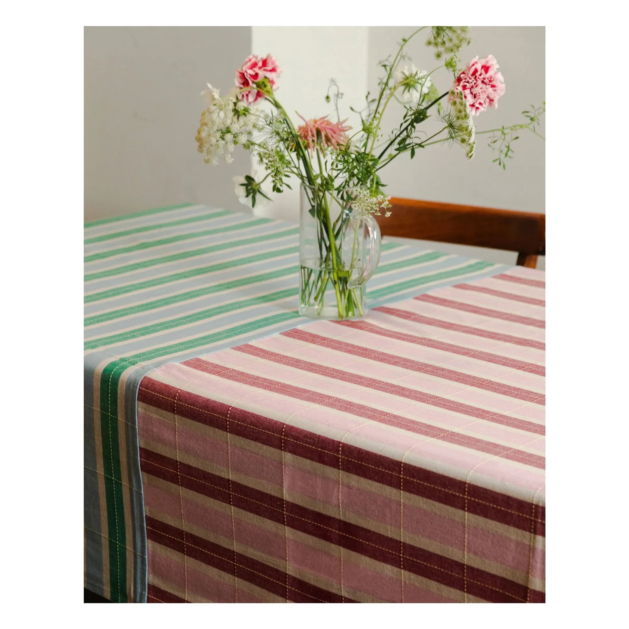 Tarta Gelatina – Tischdecke aus Bio-Baumwolle | Grün