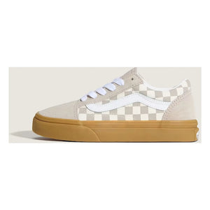 Vans - Turnschuh-Schnürsenkel Old Skool Gum Check | Oatmeal