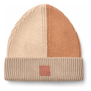 Liewood - Ezra Color-Block-Organik-Baumwoll-Mütze | Rosa