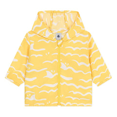 Petit Bateau - Barcelle Jacke aus recyceltem Material | Senfgelb