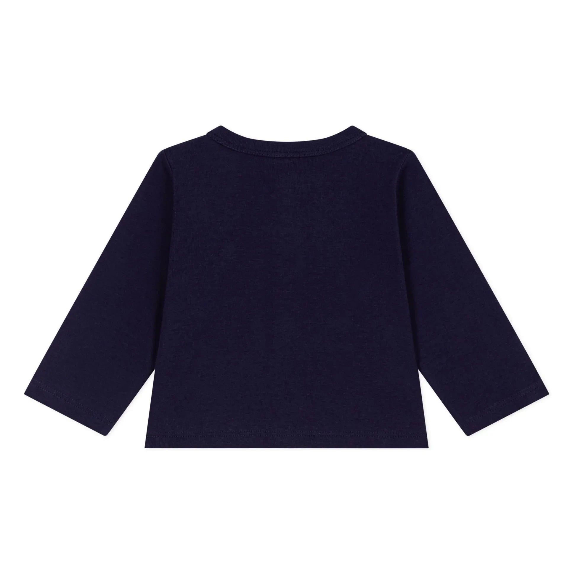 Petit Bateau - Strickjacke aus Bio-Baumwolle | Nachtblau