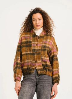Sacrécoeur - Lison Laine Jacke | Braun