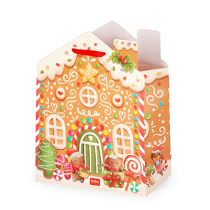 Legami - Lebkuchenhaus Weihnachtsgeschenk Tasche - Mittel