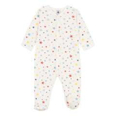 Petit Bateau - Strampler mit Sternen | Weiß