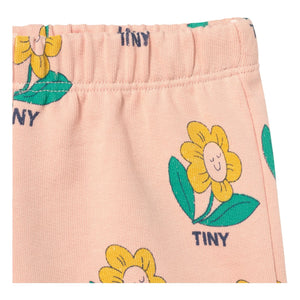 Tinycottons - Jogginghose aus Bio-Baumwolle mit Blumenmuster | Rosa