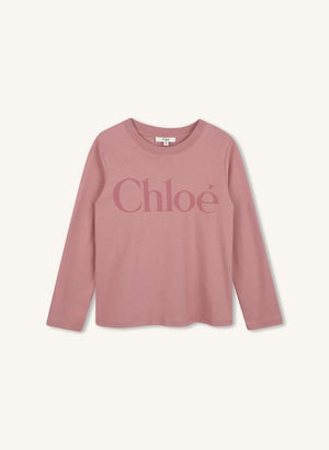 Chloé - Chloé Bio-Baumwoll-T-Shirt | Staubrosa