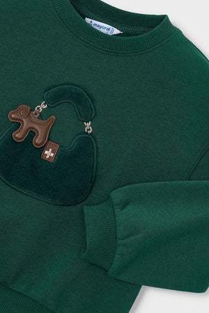 Mayoral çocuk pamuklu sweatshirt